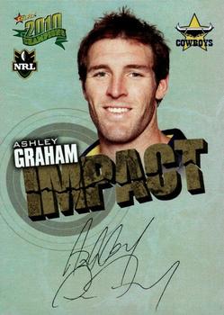 2010 NRL Champions - Impact Signature Gold #IS35 Ashley Graham Front